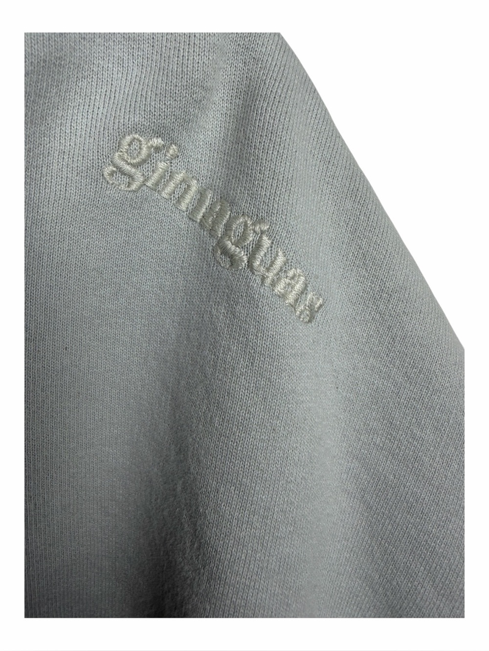 Gimaguas NWOT Women’s Corset Hoodie With Full Zip Front. Light Gray. Size XL. - Picture 8 of 15